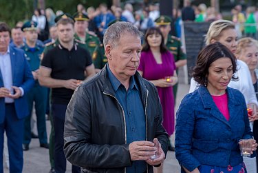 Оренбуржцы зажгли «Свечу памяти» 